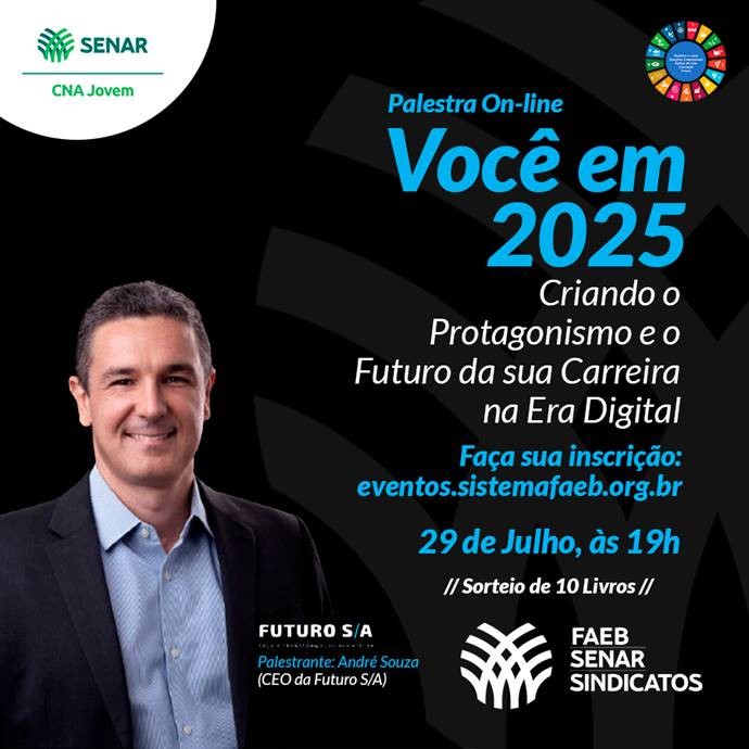 Palestra aberta do I Encontro Estadual do CNA Jovem Bahia 2021, 29/07/2021, 19h
